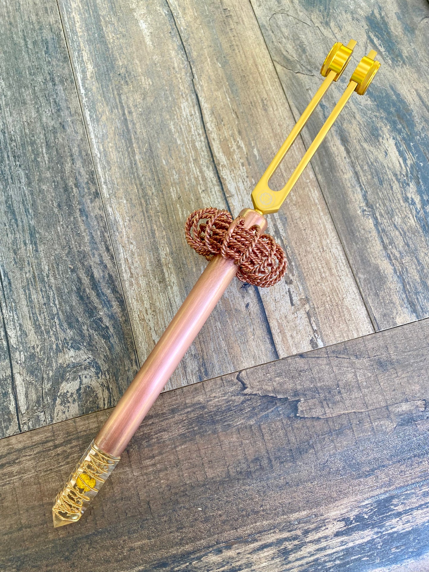 Sound Saber - Tuning Fork Therapy Wand (fork not included)