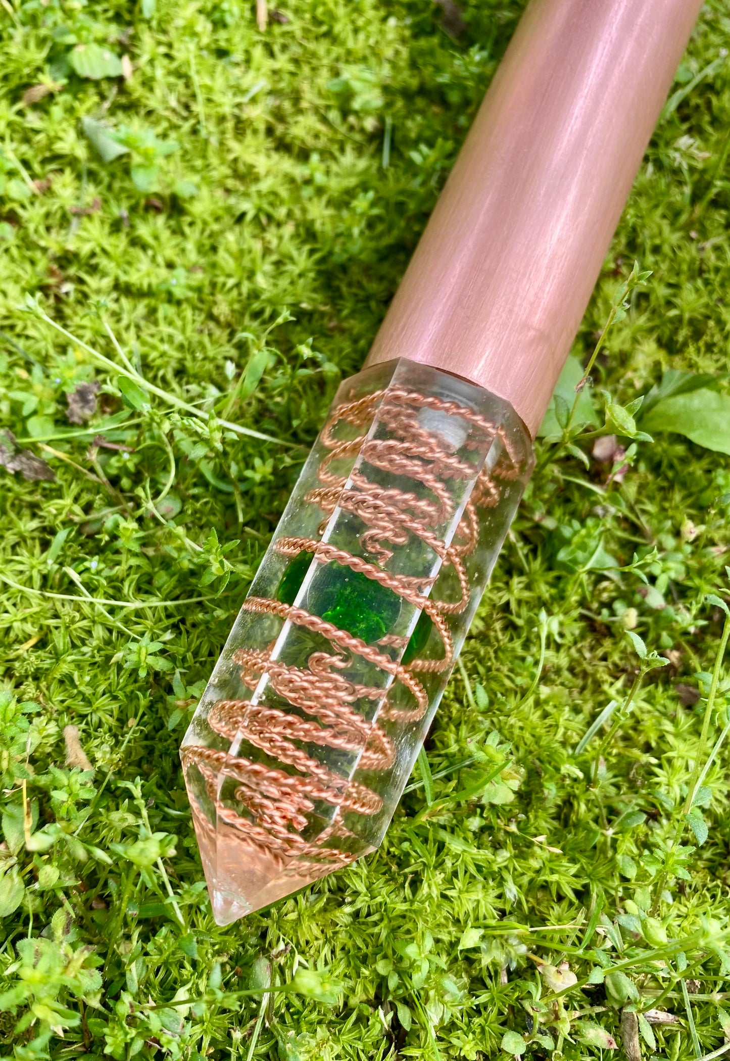 Sound Saber - Tuning Fork Therapy Wand (fork not included)