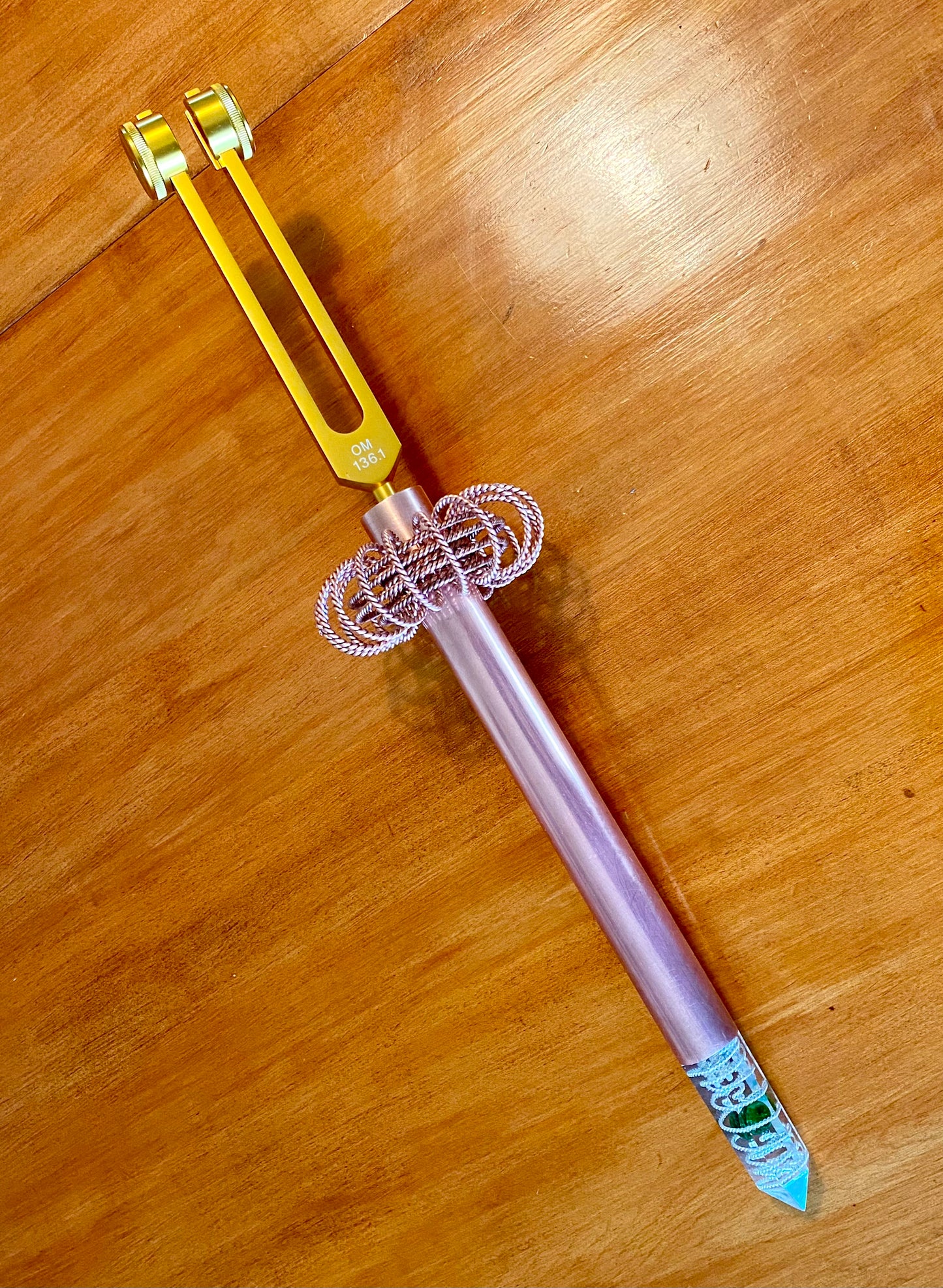 Sound Saber - Tuning Fork Therapy Wand (fork not included)