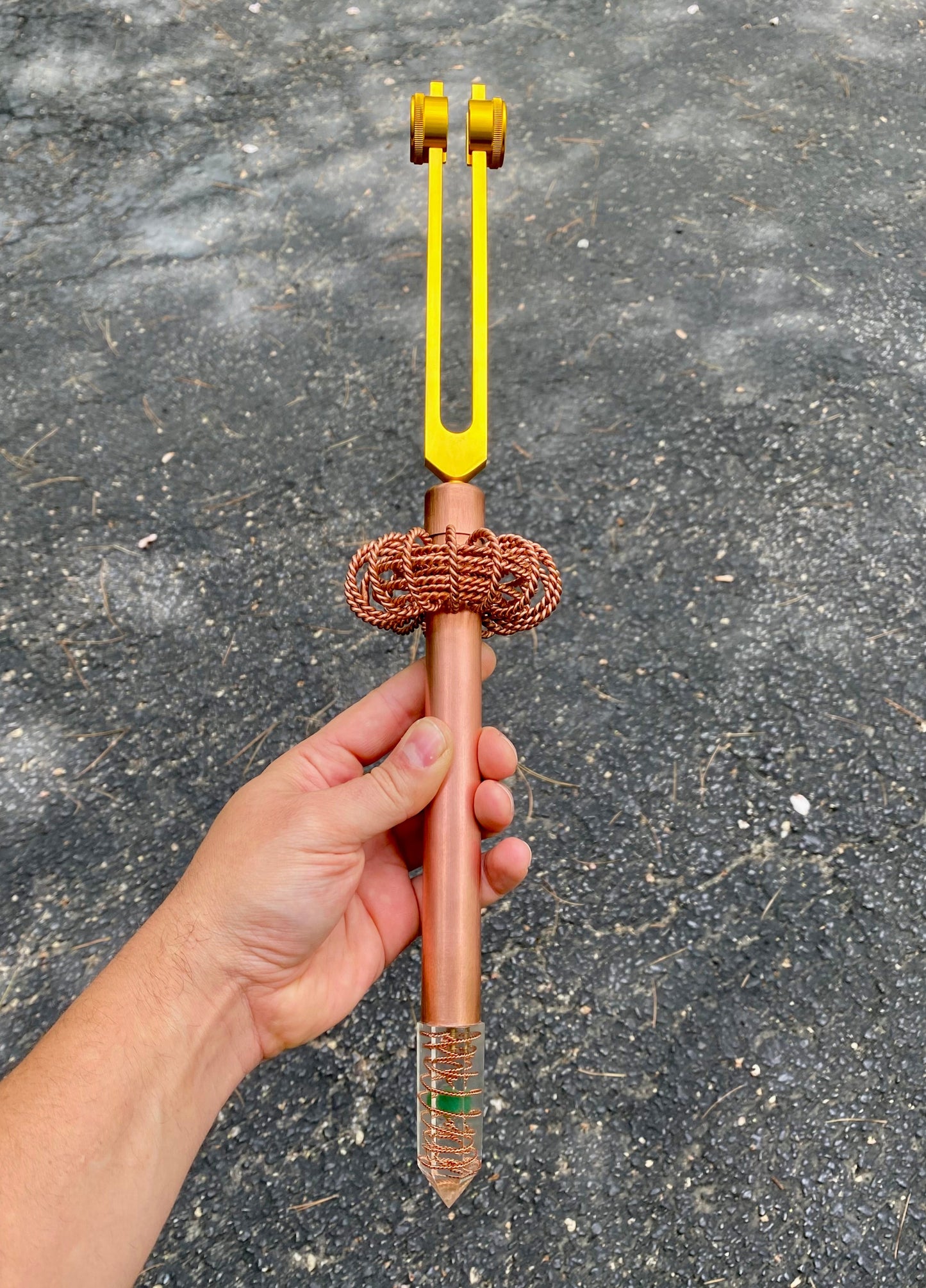 Sound Saber - Tuning Fork Therapy Wand (fork not included)