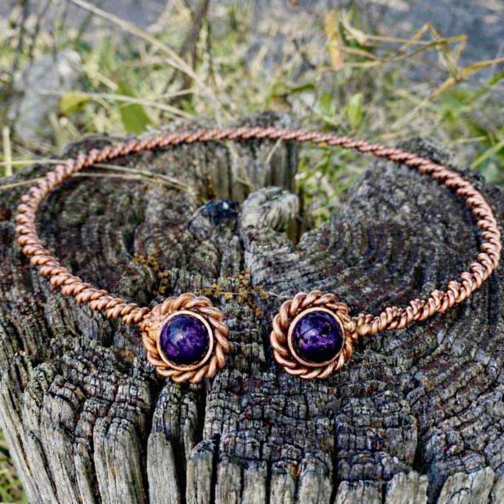 Copper Celtic Torc