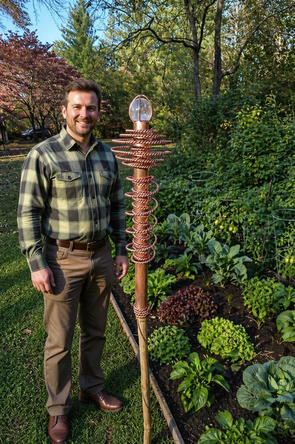 ElectroCulture Garden Antenna