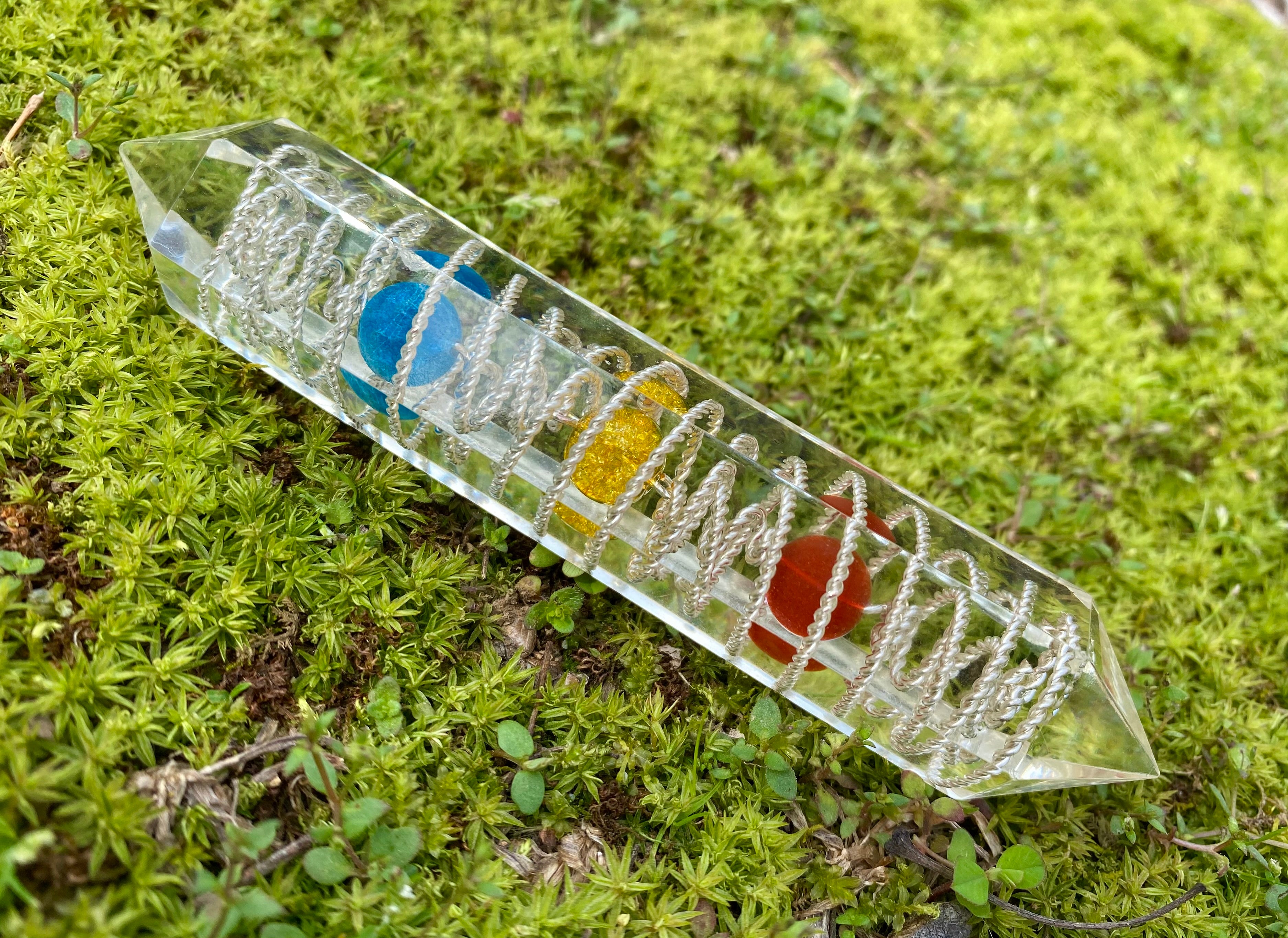 Trinity Wave Crystal - Acupressure Meridian Wand – OmniCore Tech