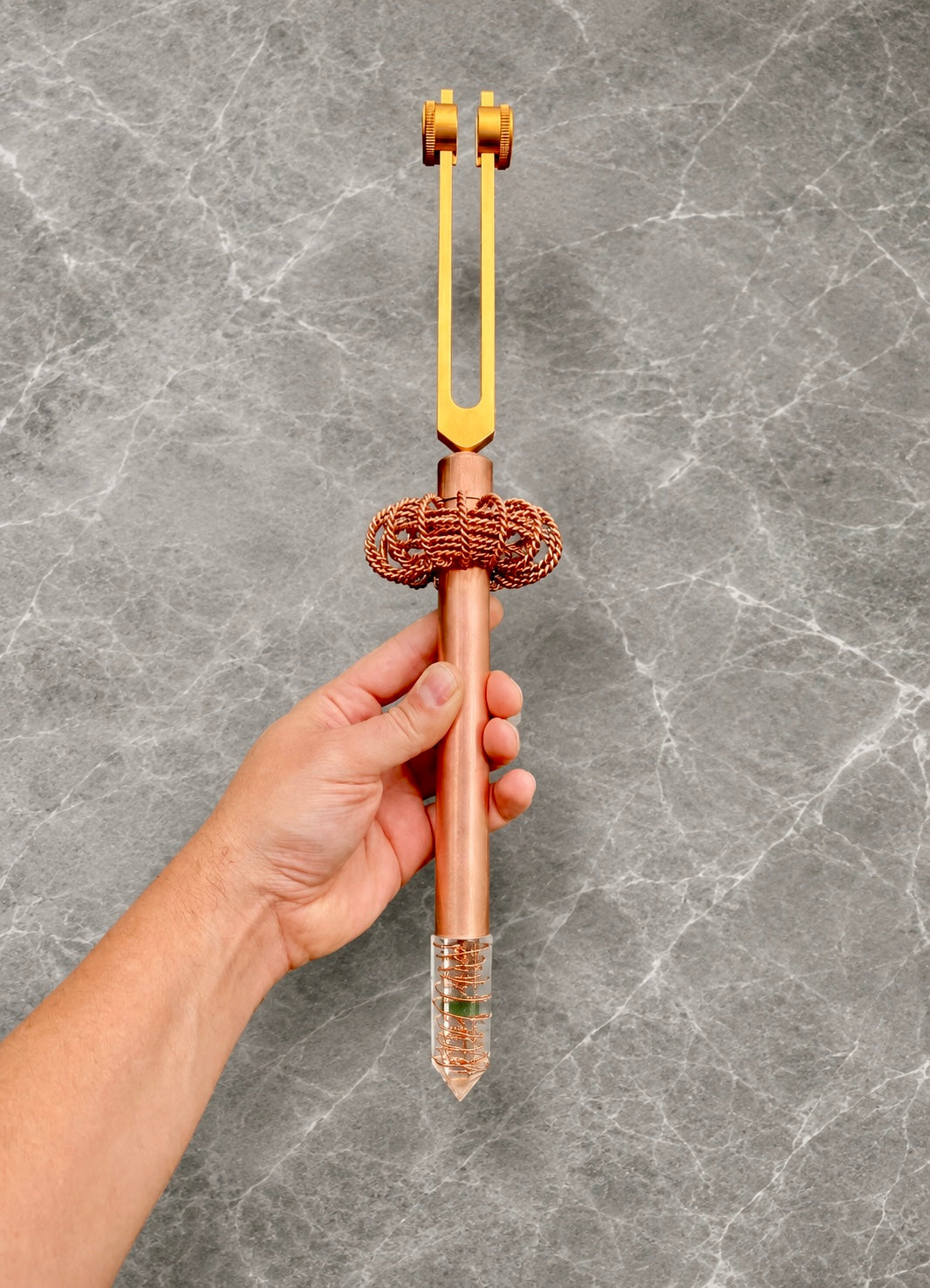 Sound Saber - Tuning Fork Therapy Wand (fork not included)