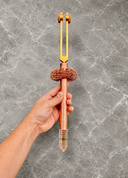 Sound Saber - Tuning Fork Therapy Wand (fork not included)
