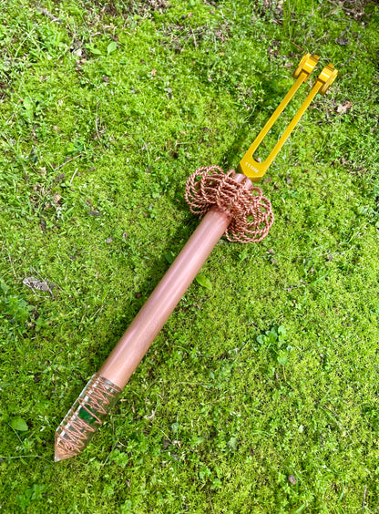 Sound Saber - Tuning Fork Therapy Wand (fork not included)