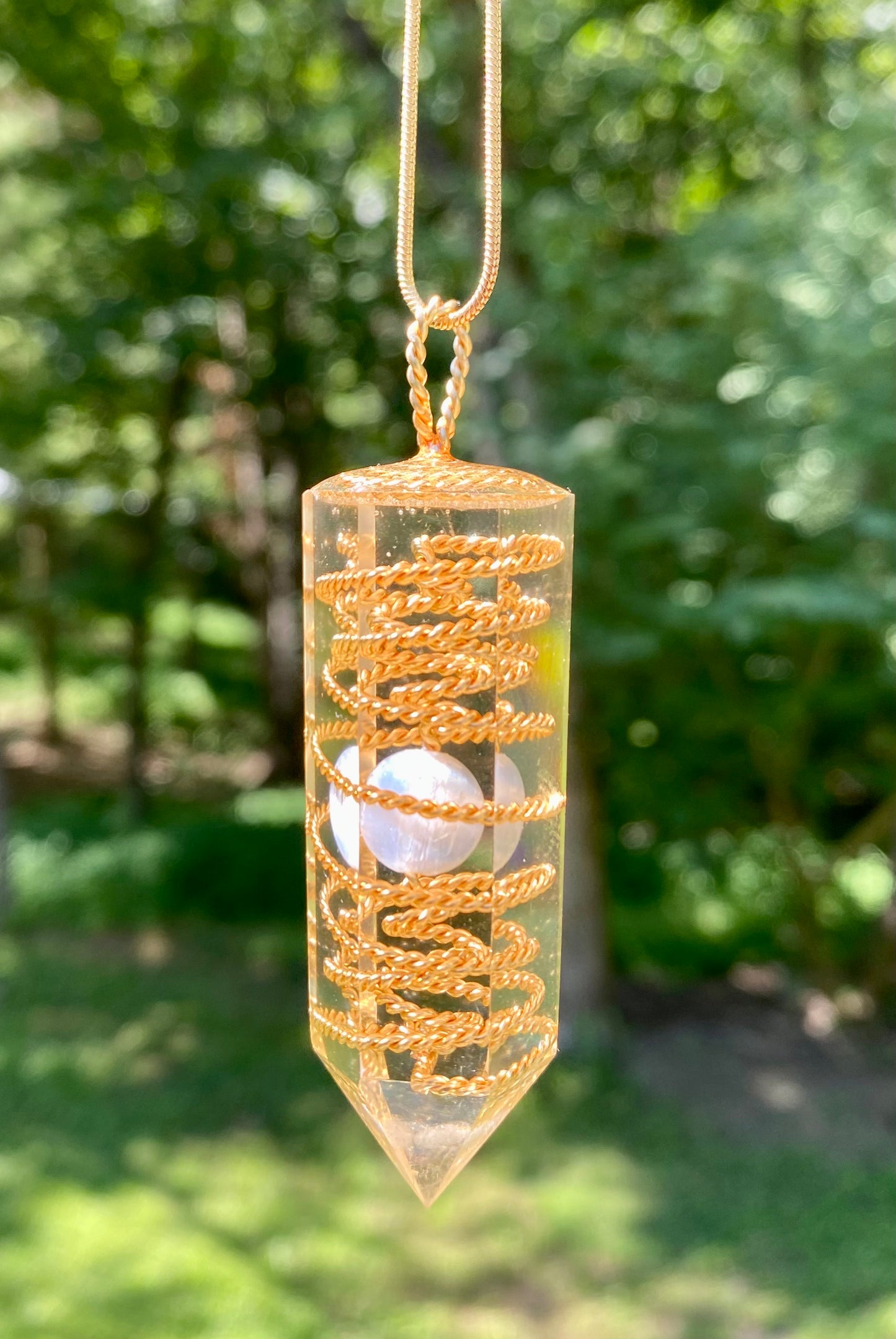 Omni Crystal - Dowsing Pendant