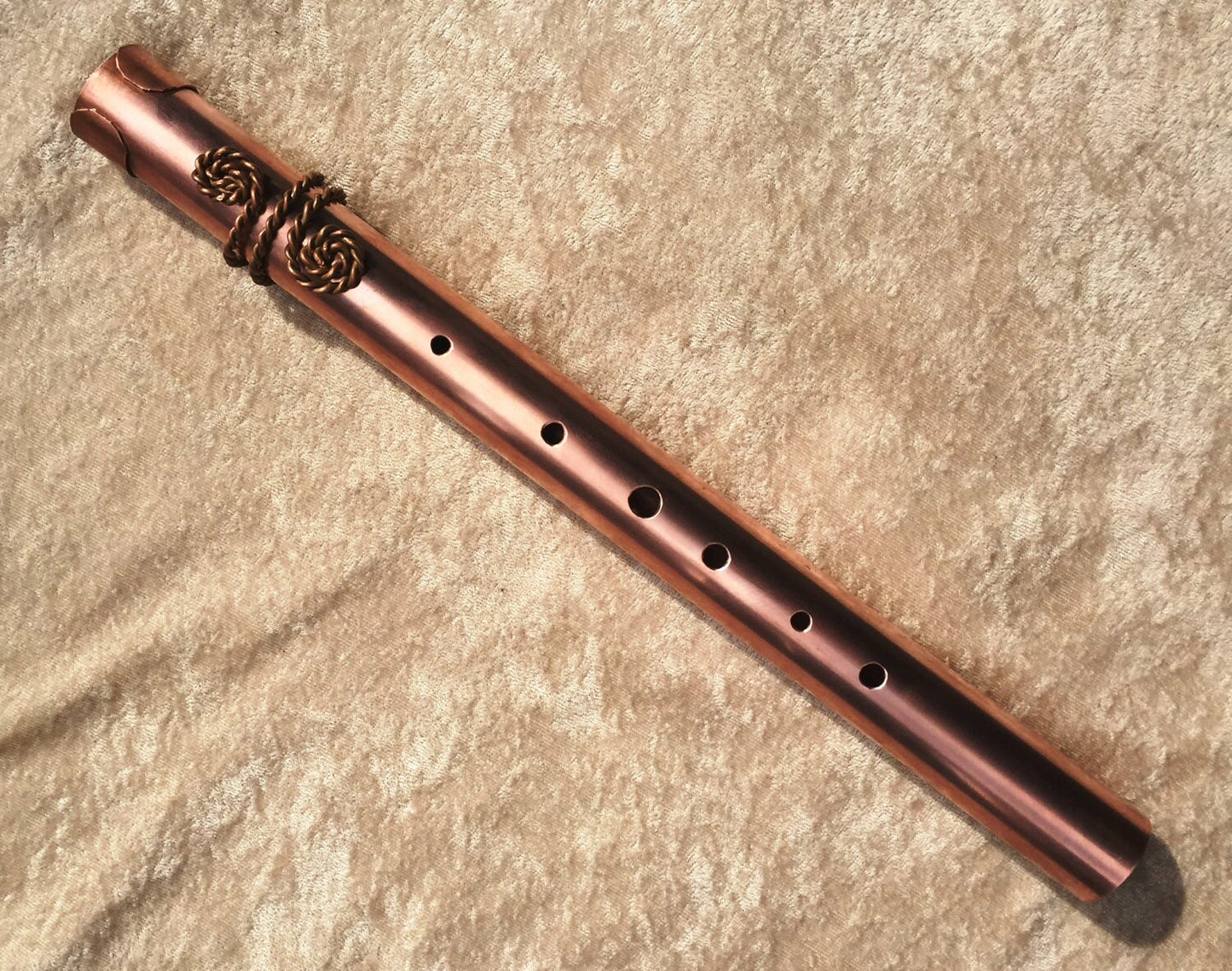 Copper Whistle Flute