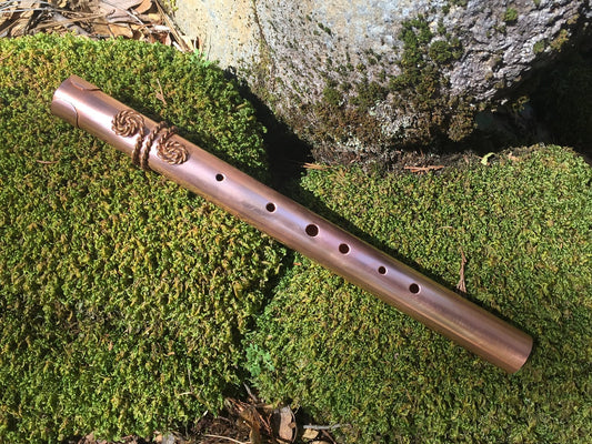 Copper Whistle Flute