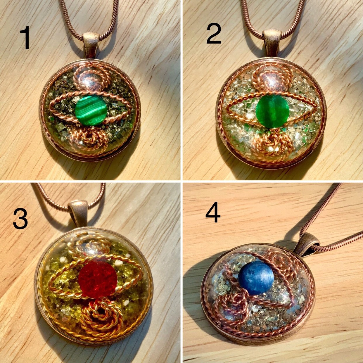 OmniCore Amulets - Copper Series