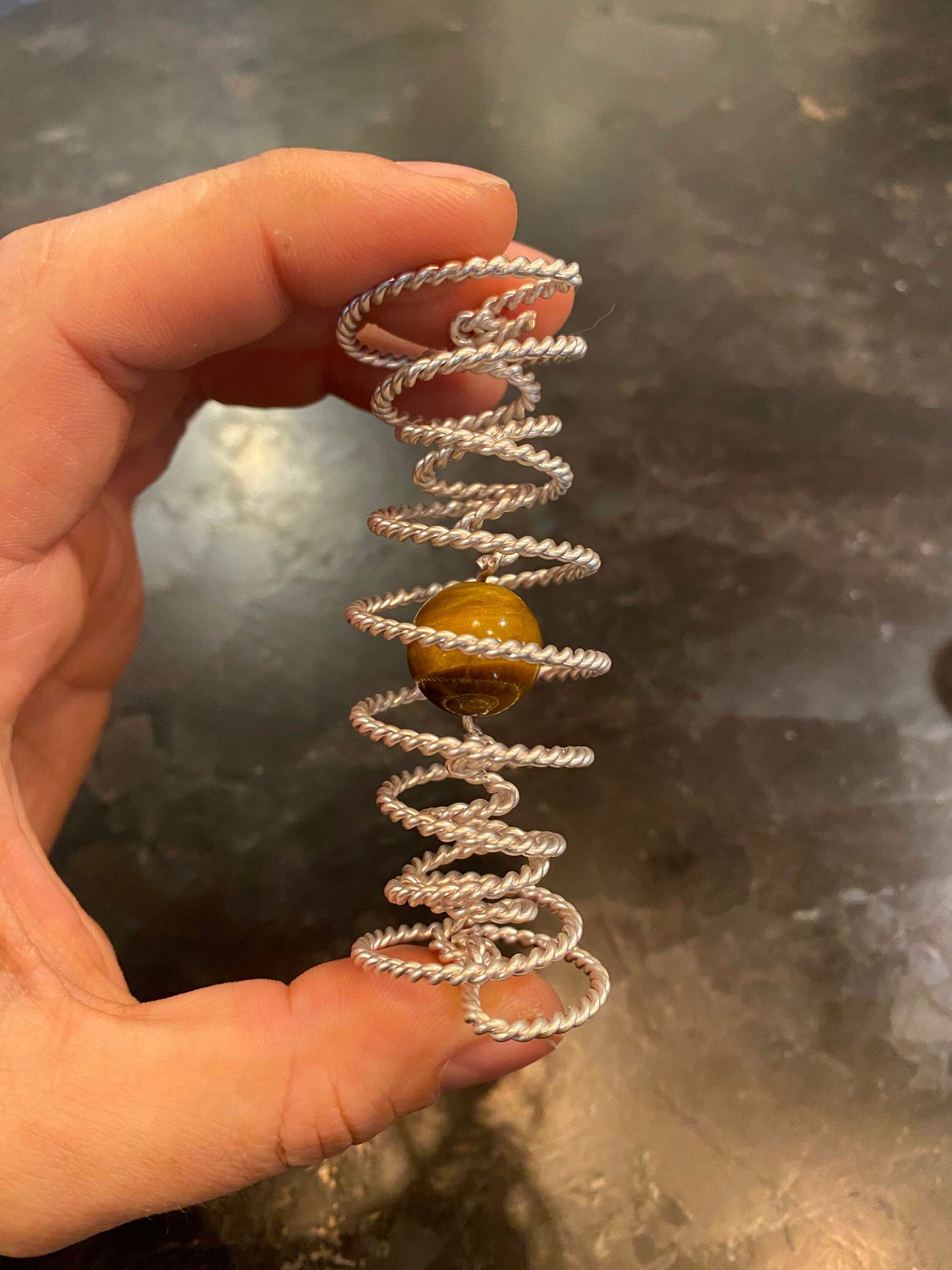 Crystal Battery - Wave Field Palm Coil