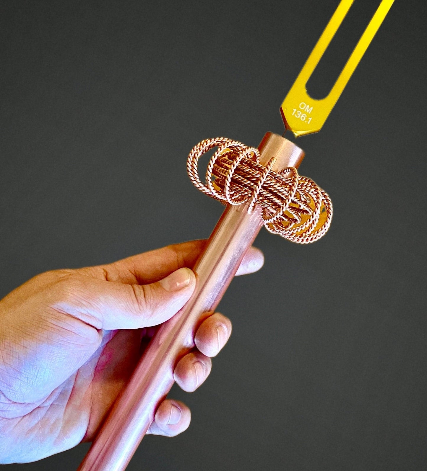 Sound Saber - Tuning Fork Therapy Wand (fork not included)