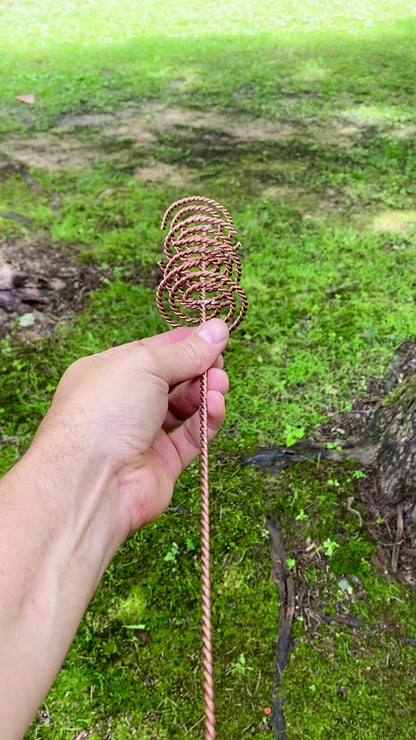 Djed Flower - ElectroCulture Antenna